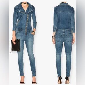R+A Denim Jumpsuit- Size Medium
